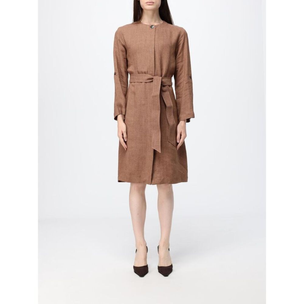 Max Mara Studio Dress Woman Mud